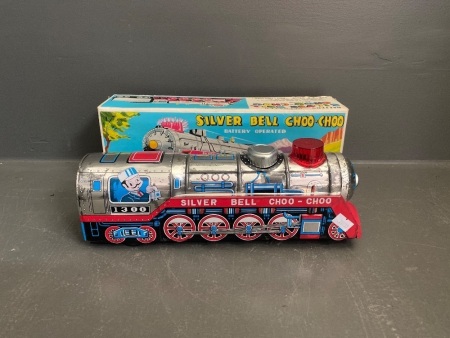 Silver Bell Choo-Choo Tin Train Japan