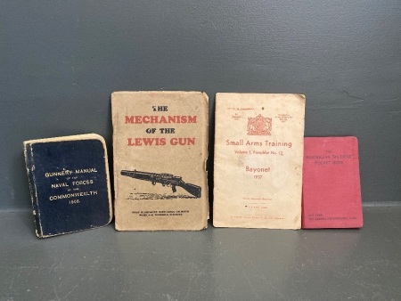 4 Small Military Books