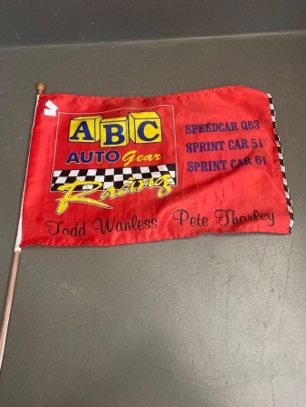 ABC Auto Gear Wanless Racing Flag