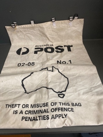 Australia Post Canvas Mail Bag