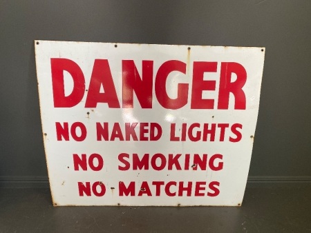 Danger Enamel Sign (ex fuel depot)