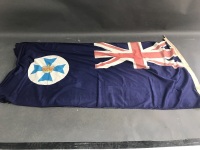 Collection of Ships Flags inc. Large Fully Sewn Australian Merchant Navy Red Ensign - 4