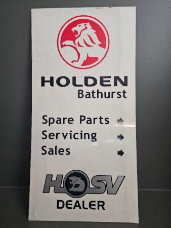 Holden Bathurst perspex sign