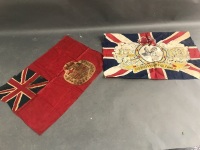 Collection of Ships Flags inc. Large Fully Sewn Australian Merchant Navy Red Ensign - 5