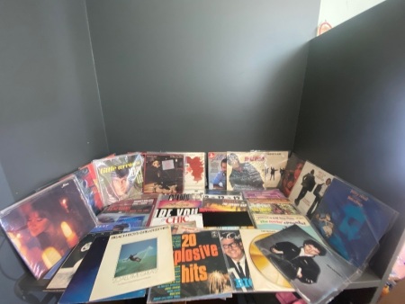 Selection of 50 Vinyl Records