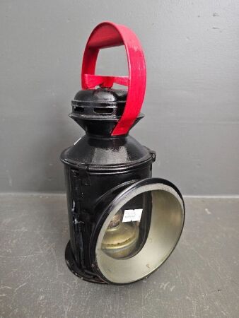 Vintage railway shunter lamp