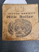 The Davis Safety ceramic milk boiler in original box - 4