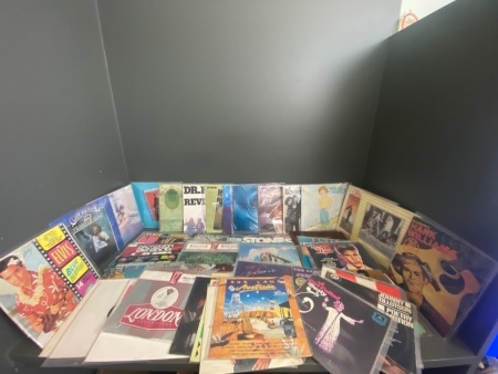 Selection of 50 Vinyl Records