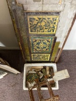 Victorian Cast Iron and Tile Antique Fireplace - 3