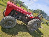 Massey Ferguson 35 Tractor with 4 Foot Slasher - 3