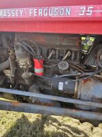 Massey Ferguson 35 Tractor with 4 Foot Slasher - 7