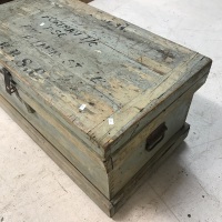 Antique Tradesmans Trunk - 3