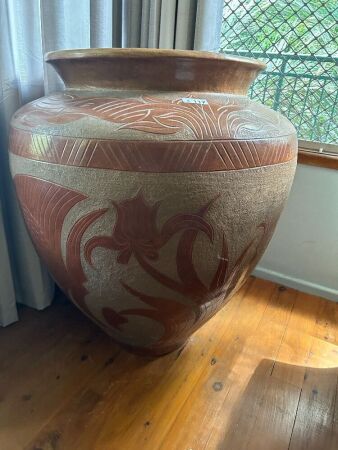 Extra large pottery vase - 820mm(H)