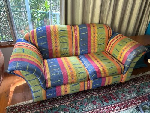 Colourful couch