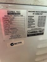 Carba-Tec CTJ-381 industrial thicknesser - single phase - 2