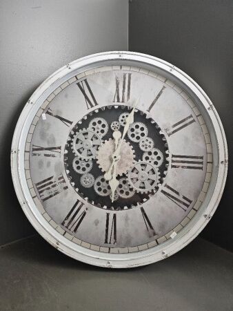 Large Steam Punk Wall Clock