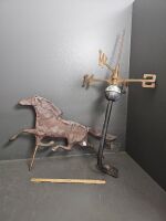 Copper Horse Wind Weather Vane - 2