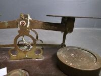 Young Atom Brass Scales with weights - 2