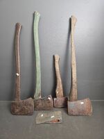 Four Axes with one Axe Head