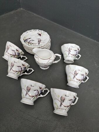 The Australian Bird Collection Tea Set