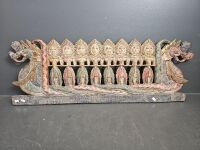 Balinese Timber Panel Dragon Host Design