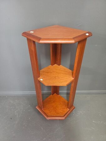 Wooden Corner Stand