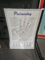 Palmistry Lot 2 Sided Sign & Extras - 3