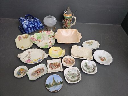 Mixed lot of Vintage Ceramic inc. Sandland, Beswick & Johnson Bros