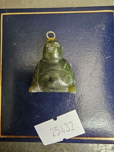 Jade Buddha Pendant