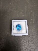 18CT Natural Blue Topaz Stone - 2