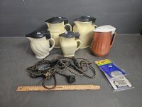 Lot of 5 Old Electric Jugs