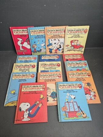 15 Vintage Charlie Browns Cyclopedias Vol 1-15