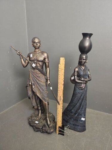 Two African Style Figurines