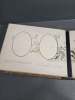 1890 Photo Album Embossed with Ivory & Hand Painted - 6