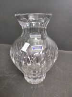 Marquis Vase, Bohemia Crystal Case, Glass Decanter & Etched Glass Basket - 3