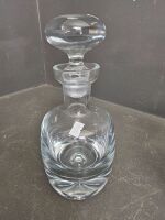 Marquis Vase, Bohemia Crystal Case, Glass Decanter & Etched Glass Basket - 4