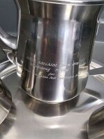 Wiltshire Stainless Coffee Set with engraving Royal Adelaide Show 1976 Madalong Trophy - 2