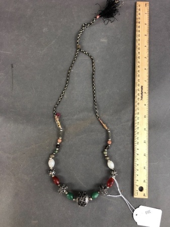 Vintage Tribal Agate Necklace