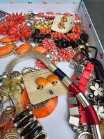 Orange Coloured Costume Jewellery - 3