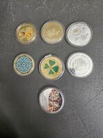 7 x Collectable Coins