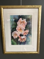 Flowers- watercolour signed B.R. Collins 9/03 - 2