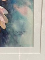 Flowers- watercolour signed B.R. Collins 9/03 - 3