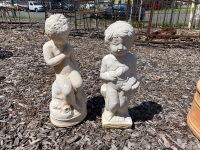 2 Garden Ornaments