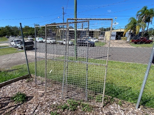 3 x Gal. Mesh Gates/Doors/Fencing