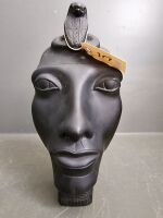 Rare Akhenaten Replica Alter Statue Made in Egypt from Heavy Black Stone - 3