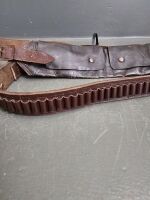 Antique Leather Money Belts & Tearo Leather Ammo Belts - 3