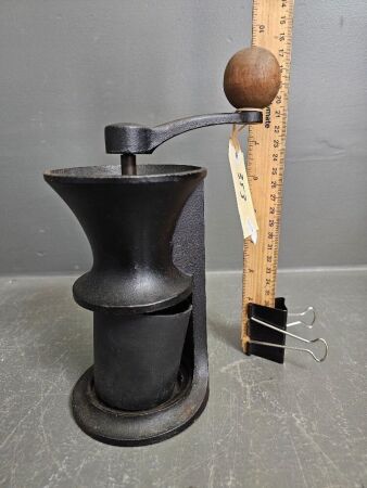 Rare MCM RW130 Cast Iron Coffee Mill Designed by Robert Welch