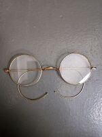 Antique Cased Pince Nez with 9ct Gold Rim - 2