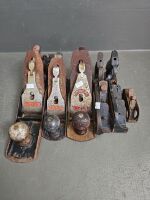 Assortment of Stanley & Pope Wood Planes