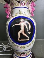 Greek Design Hand Painted Table Lamp - 2